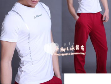 日韓潮流新風尚 2012新款運動健身套裝，打造時尚型男